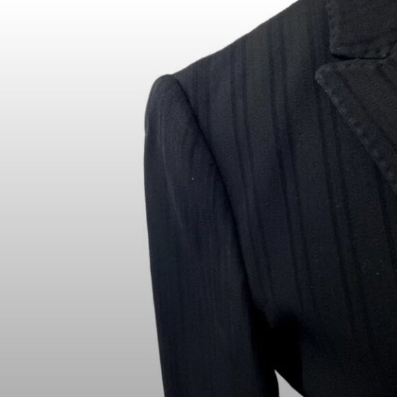 Dolce & Gabbana Black Blazer Italian Size 40/ US 4 - Picture 4 of 7
